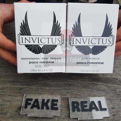 how to spot fake invictus perfume|Fake vs Real Paco Rabanne Invictus Tester Perfume 100 ml.